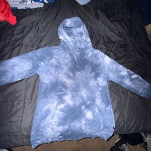 RSQ Navy Tie-Dye Hoodie